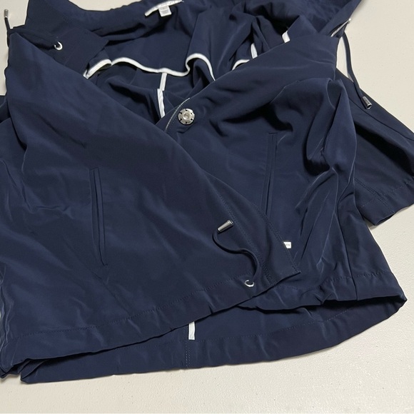 st. John Navy Blue Full Zip Jacket (no hood) - Picture 8 of 15